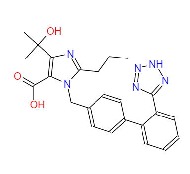 CAS： 144689-24-7，中文名稱： 奧美沙坦 英文名稱：Olmesartan 
