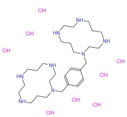CAS： 155148-31-5，中文名稱： 普樂(lè)沙福八鹽酸鹽 英文名稱：Plerixafor8HCl(AMD31008HCl) 