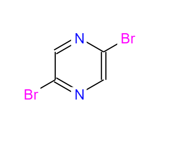 CAS： 23229-26-7，中文名稱： 2,5-二溴吡嗪 英文名稱：2,5-DibroMopyrazine 