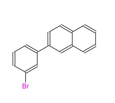 CAS： 667940-23-0，中文名稱： 2-(3-溴苯基)萘 英文名稱：2-(3-Bromophenyl)Naphthalene 