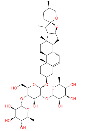  CAS： 19057-60-4，中文名稱： 薯蕷皂苷 英文名稱：PolyphyllinIII