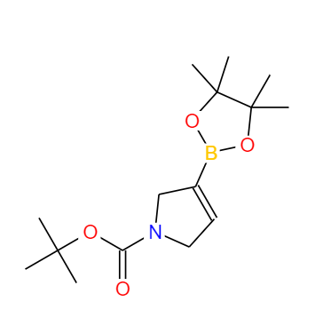 CAS： 212127-83-8，中文名稱(chēng)： 1-叔丁氧羰基-2,5-二氫-1H-吡咯-3-硼酸頻哪醇酯 