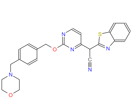 CAS： 848344-36-5，中文名稱： 本塔馬莫 英文名稱：AS602801(BentaMapiMod) 