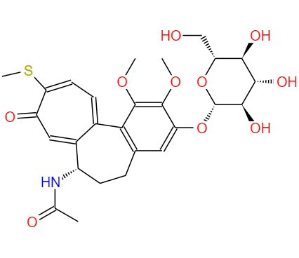 CAS： 602-41-5，中文名稱： 硫秋水仙苷 英文名稱：Thiocolchicoside 