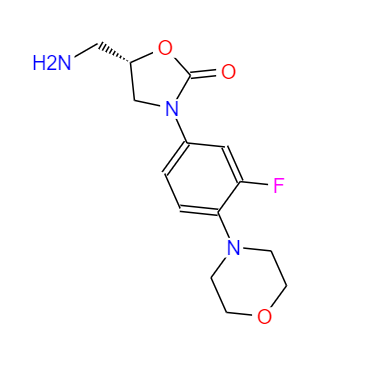 CAS： 168828-90-8，中文名稱： (S)-5-(氨基甲基)-3-(3-氟-4-嗎啉基苯基)-2-唑烷酮;利奈唑胺堿片段