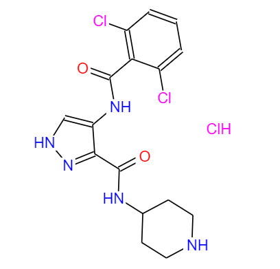 CAS： 902135-91-5，英文名稱：AT7519 HCl 