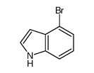 CAS： 52488-36-5，中文名稱： 4-溴吲哚 英文名稱：4-Bromoindole 