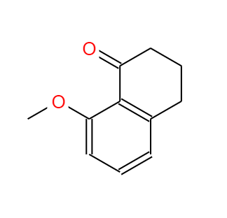 CAS： 13185-18-7，中文名稱： 8-甲氧基-Α-四氫萘酮 英文名稱：3,4-Dihydro-8-methoxynaphthalen-1(2H)-one 