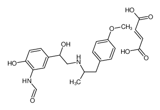 CAS： 43229-80-7，中文名稱： 富馬酸福莫特羅 英文名稱：Formoterol Fumarate 