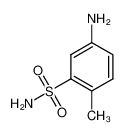 CAS： 6973-09-7，中文名稱： 3-氨基-6-甲基苯磺酰胺 英文名稱：3-Amino-6-methylbenzenesulfonamide 