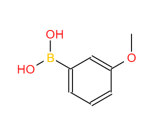 CAS： 10365-98-7，中文名稱： 3-甲氧基苯硼酸 英文名稱：3-Methoxyphenylboronic acid 