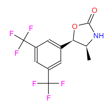 CAS： 875444-08-9，中文名稱： (4S,5R)-5-(3,5-二(三氟甲基)苯基)-4-甲基唑烷-2-酮