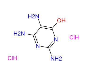 CAS： 51324-37-9，中文名稱： 2,4,5-三氨基-6-羥基嘧啶鹽酸鹽 英文名稱：2,4,5-Triamino-6-pyrimidinol dihydrochloride 
