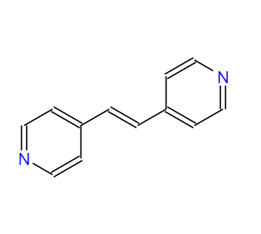 CAS： 13362-78-2，中文名稱： 1,2-二(4-吡啶基)乙烯 英文名稱：4,4'-Vinylenedipyridine 