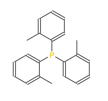 CAS： 6163-58-2，中文名稱： 三(鄰甲基苯基)膦 英文名稱：Tri(o-tolyl)phosphine 