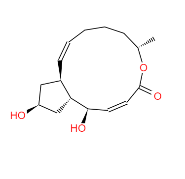 CAS： 20350-15-6，中文名稱： 布雷非德菌素 A 英文名稱：Brefeldin A 
