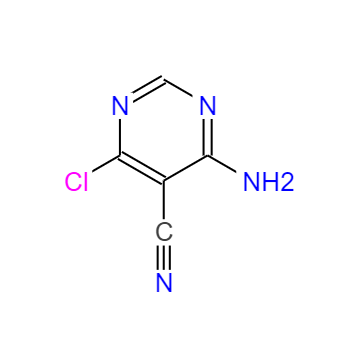 CAS： 60025-09-4，中文名稱： 4-氨基-5-氰基-6-氯嘧啶 英文名稱：4-Amino-6-chloropyrimidine-5-carbonitrile 