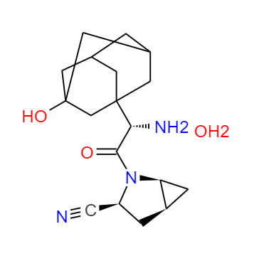 CAS： 945667-22-1，中文名稱： 沙格列汀一水物 英文名稱：Saxagliptin hydrate 