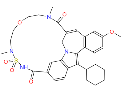 CAS： 1204416-97-6，英文名稱：TMC 647055 
