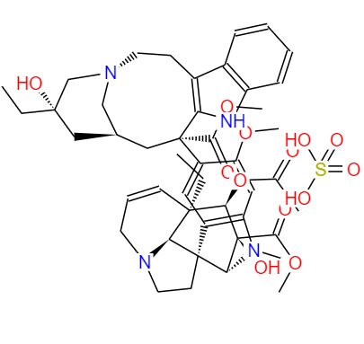 CAS： 143-67-9，中文名稱： 硫酸長春堿;長春堿 英文名稱：Vinblastine sulfate 
