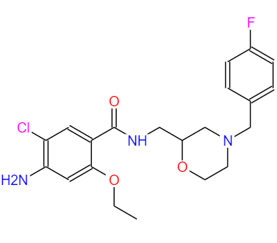 CAS： 112885-41-3，中文名稱： 莫沙必利 