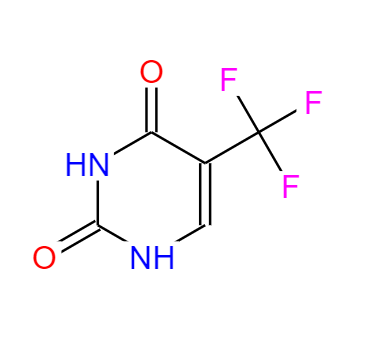 CAS： 54-20-6，中文名稱： 5-三氟甲基尿嘧啶 英文名稱：5-(Trifluoromethyl)uracil 