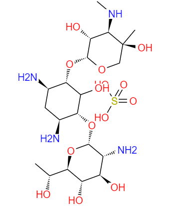 CAS： 108321-42-2，中文名稱： G-418硫酸鹽 英文名稱： Geneticin 