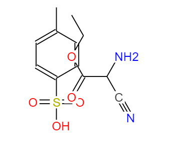 CAS： 37842-58-3，中文名稱(chēng)： 2-氨基-2-氰基-4-甲基苯磺酸乙酯 英文名稱(chēng)：Ethyl2-amino-2-cyanoacetate4-methylbenzenesulfonate 