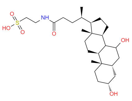  CAS： 14605-22-2，中文名稱(chēng)： 牛磺熊去氧膽酸