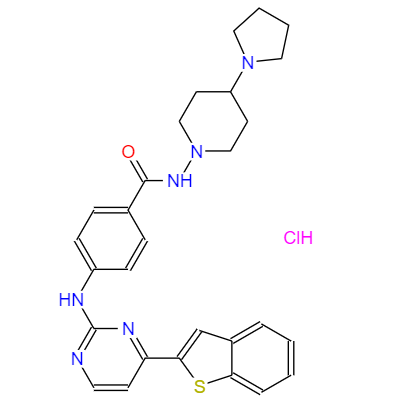 CAS： 1186195-62-9，中文名稱： IKK 16鹽酸鹽 英文名稱：IKK-16 HCl 