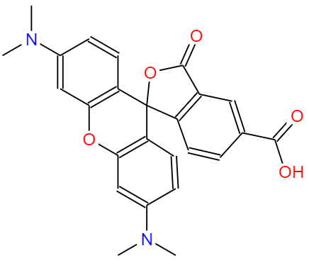 CAS： 150322-05-7，中文名稱： 5-羧基四甲基羅丹明(閉環(huán)) 英文名稱：5-Carboxytetramethylrhodamine