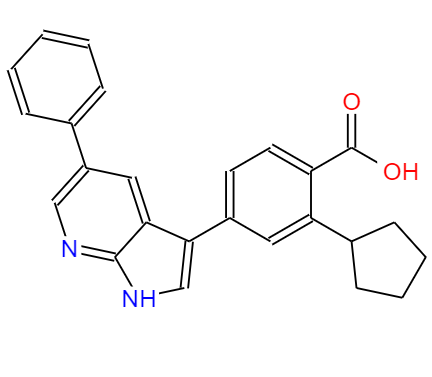 CAS： 890842-28-1，中文名稱： GSK-650394 