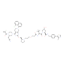 CAS： 2502156-03-6，英文名稱：PROTAC KRASG12C Degrader-LC-2 