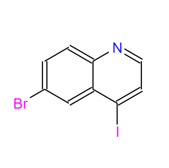 CAS： 927801-23-8，中文名稱： 6-溴-4-碘喹啉 英文名稱：6-BROMO-4-IODOQUINOLINE 