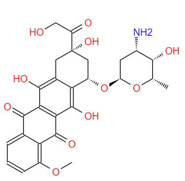 CAS： 23214-92-8，中文名稱： 阿霉素 英文名稱：Adriamycin 