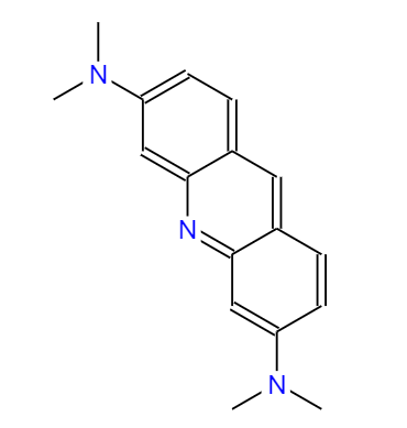 CAS： 494-38-2，中文名稱： 吖啶橙 英文名稱：ACRIDINE ORANGE 