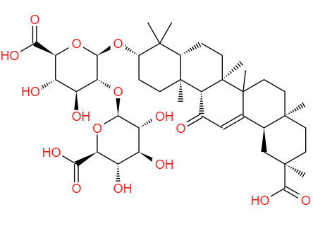 CAS： 118441-85-3，中文名稱： 18β,20α-甘草酸 英文名稱：(18β,20α)-Glycyrrhizic acid 