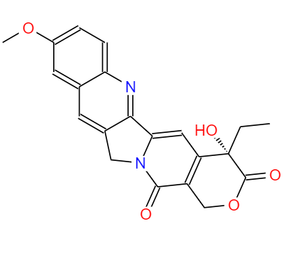 CAS： 19685-10-0，中文名稱： 10-甲氧基喜樹堿 英文名稱：10-Methoxycamptothecin 