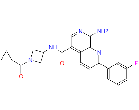 CAS： 1449277-10-4，英文名稱：GNE-495 
