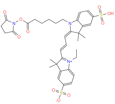 CAS： 146368-16-3，中文名稱： CY3-NHS酯 英文名稱：CY3-SE 