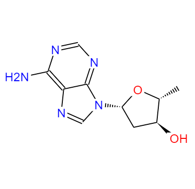 CAS： 6698-26-6，中文名稱： 2',5'-二脫氧腺苷 英文名稱：2',5'-Dideoxyadenosine 