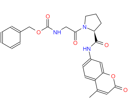  CAS： 68542-93-8，中文名稱： Z-甘氨酰脯氨酸-4-甲基-7-香豆素 英文名稱：Z-GP-AMC
