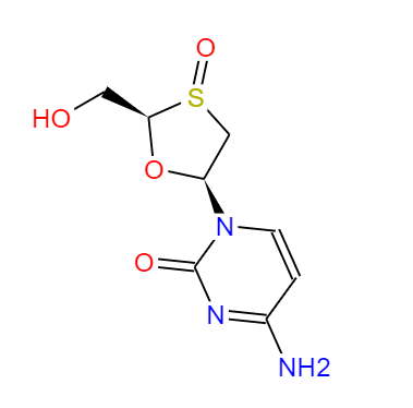 CAS： 160552-55-6，中文名稱： 拉夫米定EP雜質(zhì)G 英文名稱：Lamivudine sulfoxide 