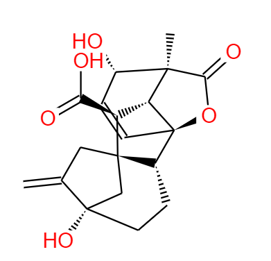  CAS： 77-06-5，中文名稱： 赤霉素 英文名稱：Gibberellic acid