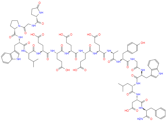 CAS： 39024-57-2，英文名稱：(Leu15)-Gastrin I (human) 
