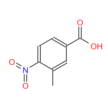 CAS： 3113-71-1，中文名稱： 4-硝基-3-甲基苯甲酸 英文名稱：4-Nitro-3-Methyl benzoic acid 