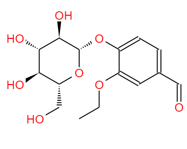 CAS： 122397-96-0，中文名稱： 乙基香蘭素葡萄糖苷 英文名稱：Ethyl Vanillin Glucoside 