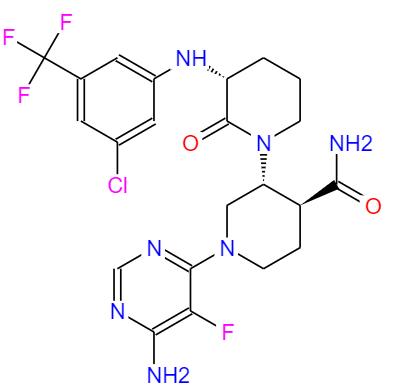 CAS： 1510829-06-7，英文名稱：Vecabrutinib 