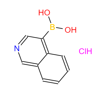 CAS： 677702-23-7，中文名稱： 異喹啉-4-硼酸鹽酸鹽 