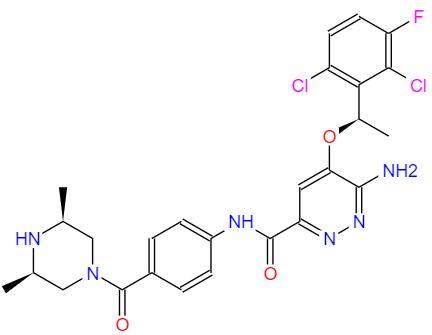 CAS： 1370651-20-9，英文名稱：Ensartinib 